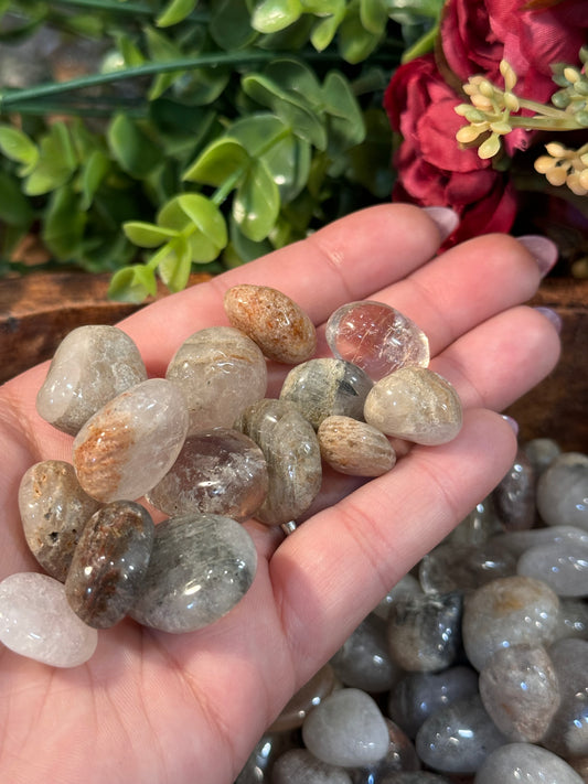 Thousand Layer Garden Quartz Tumble (2 for 1$)