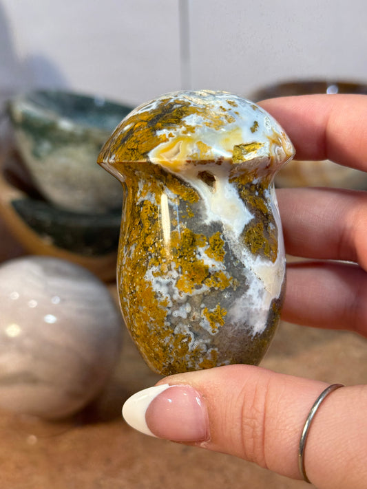 Sea Jasper Mushroom C