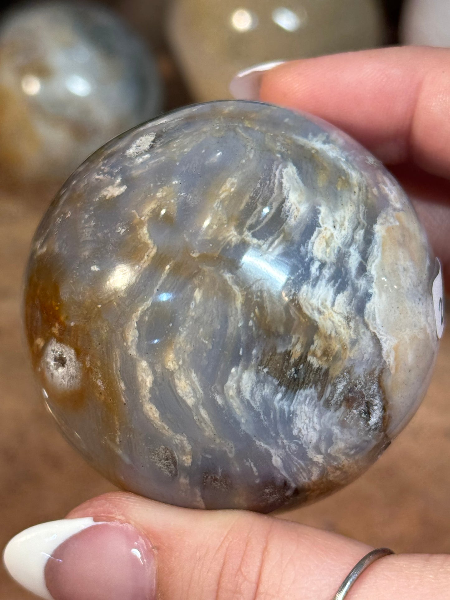 Sea Jasper Sphere (26A)