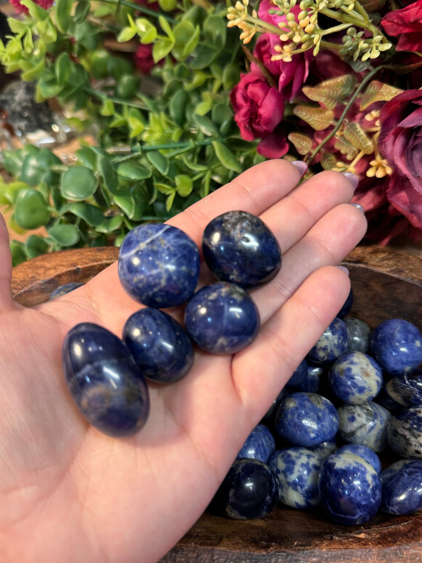 Vibrant Sodalite Tumble