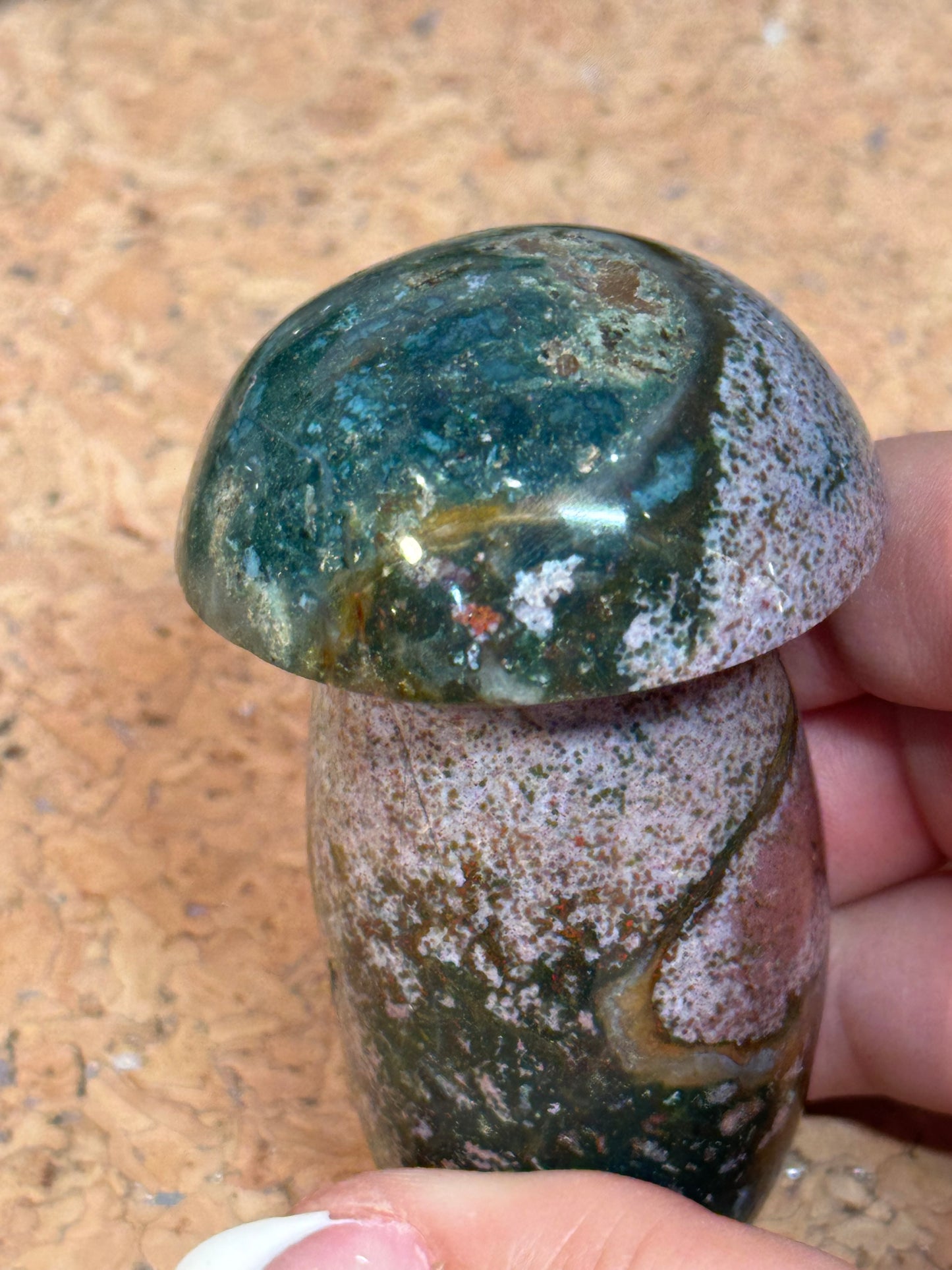 Sea Jasper Mushroom A