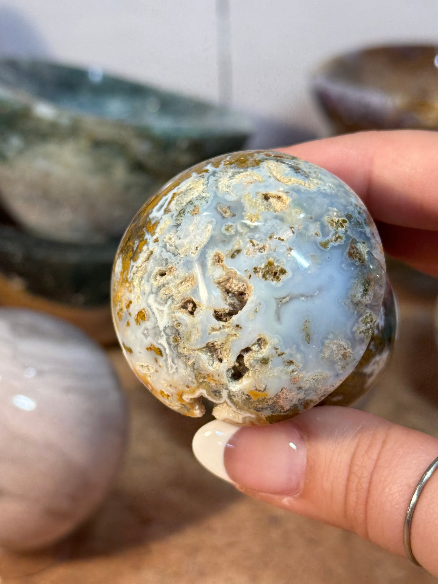 Sea Jasper Mushroom C