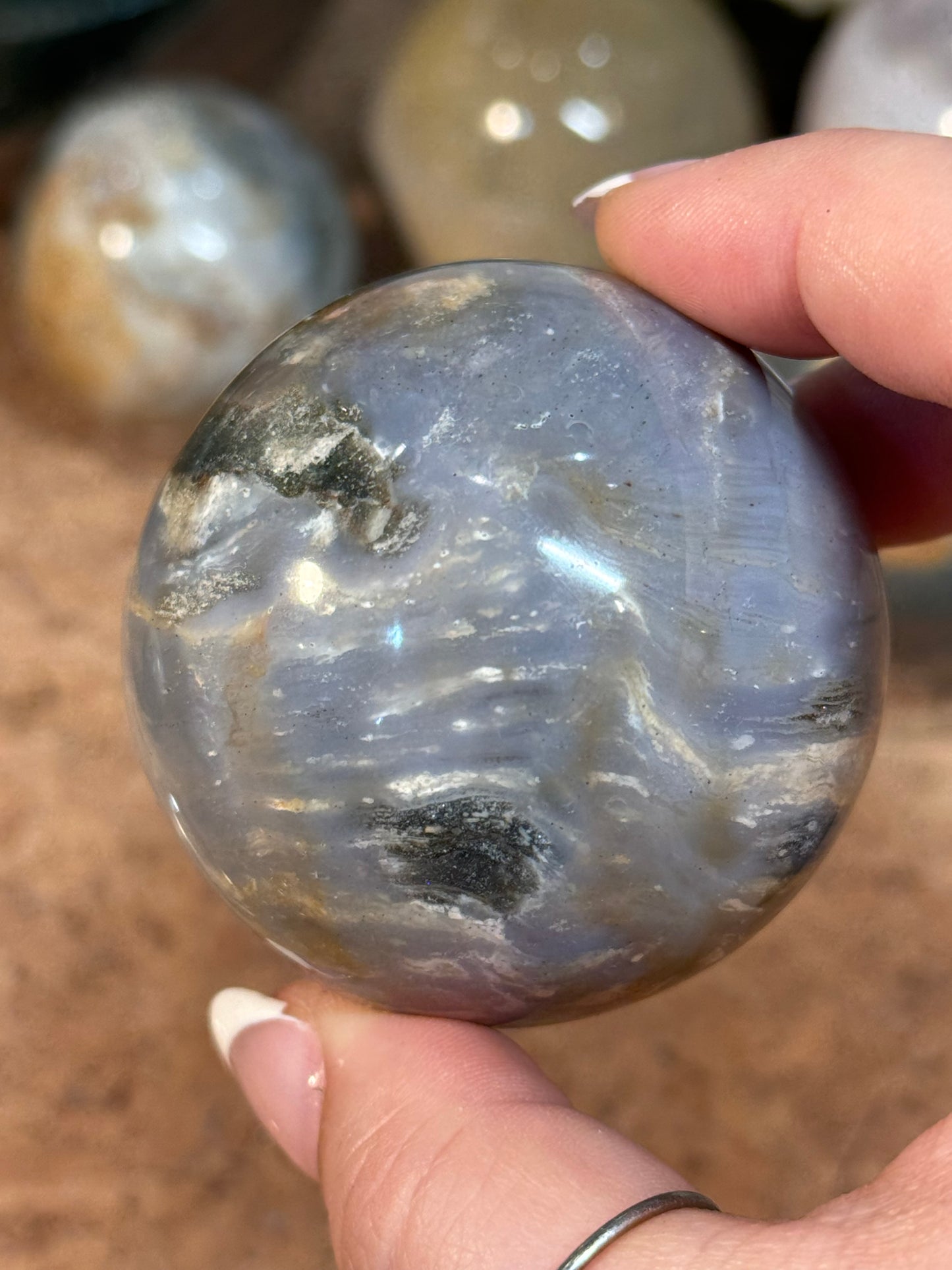 Sea Jasper Sphere (26A)