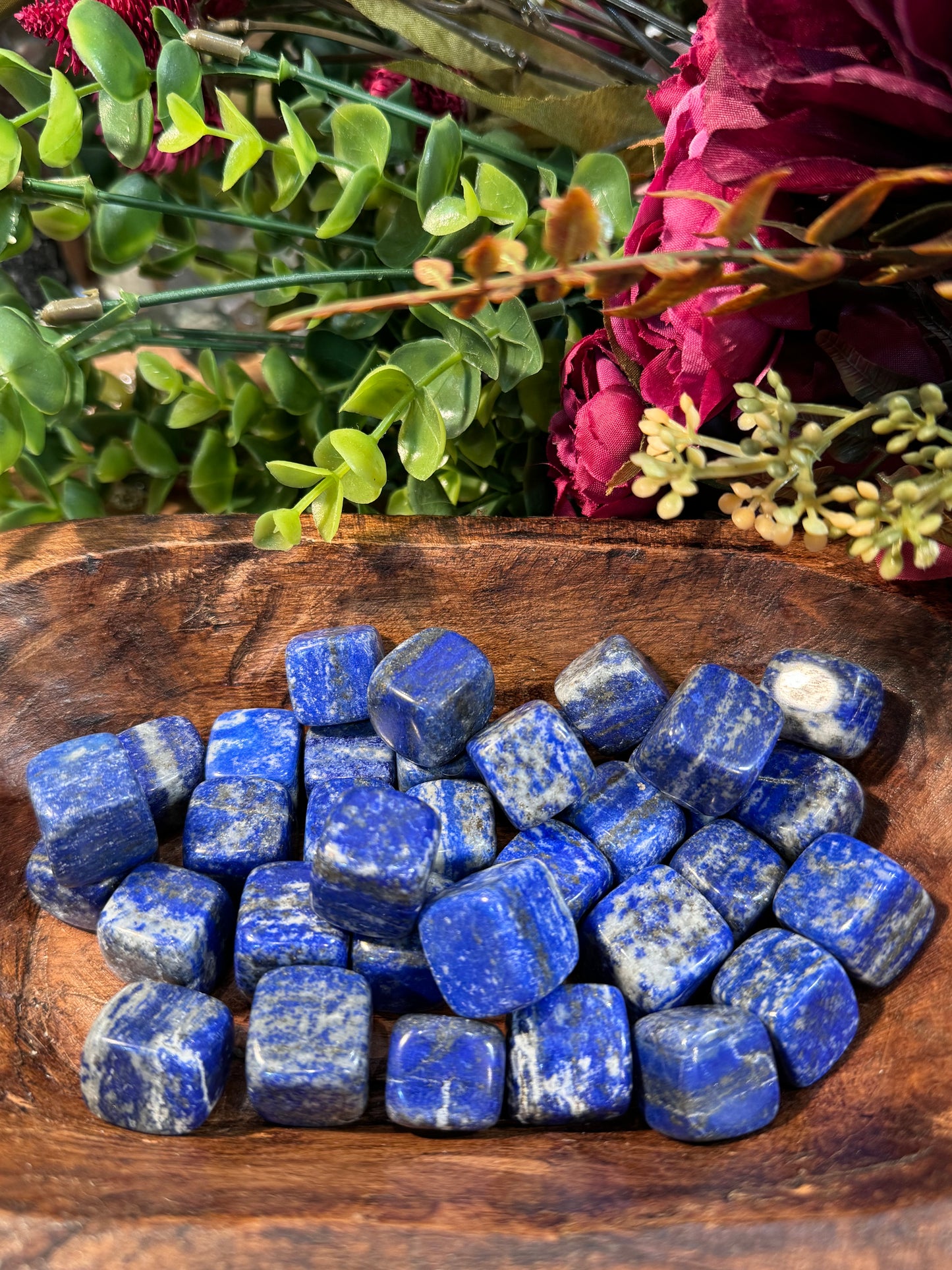 Lapis Lazuli Cube Tumble