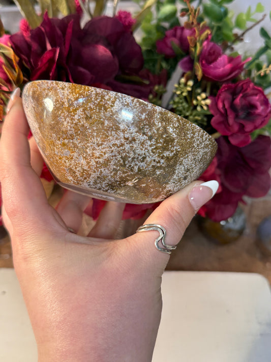 Earthy Sea Jasper Bowl (42A)