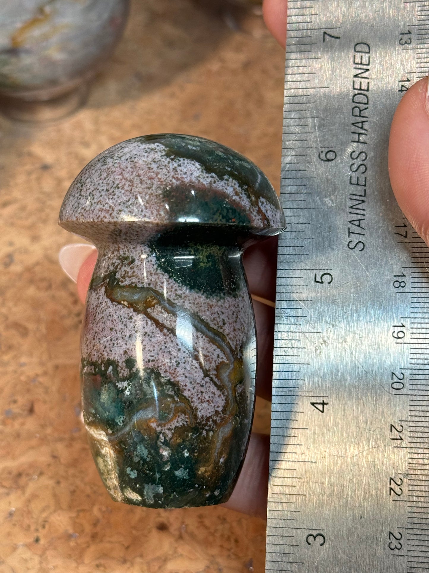 Sea Jasper Mushroom A