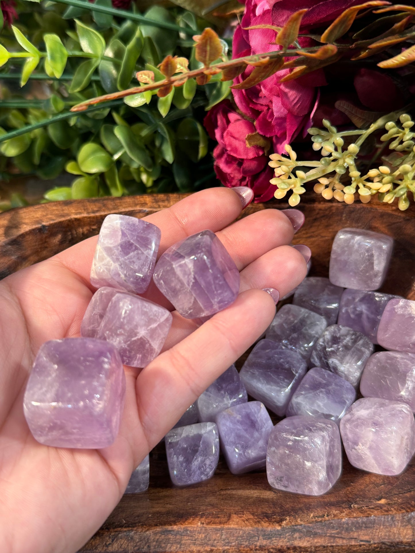 Amethyst Cube Tumble